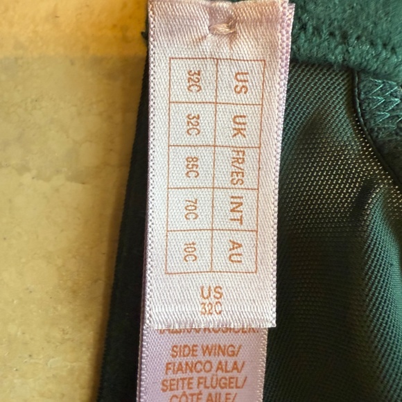 Savage X Fenty Women's Shining Strap Embroidered Unlined Demi Bra 32 C - Picture 7 of 10